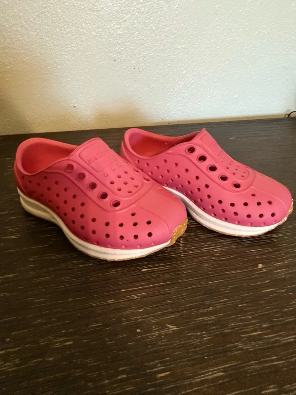 Native Shoes Robbie Sugarlite Sneakers Pink Toddler Child Size 5